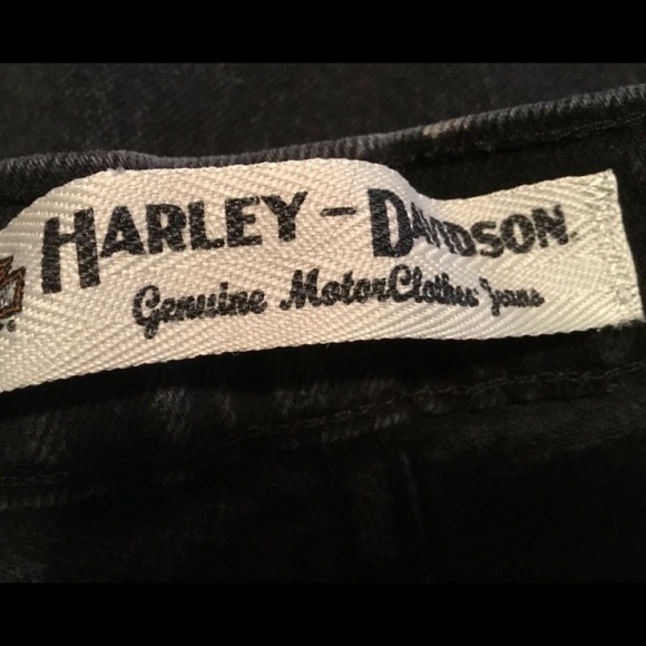 Harley Davidson Black jeans women’s..great condition - Picture 9 of 10